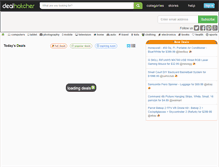Tablet Screenshot of dealhatcher.com